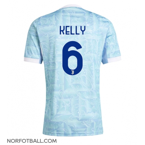 Billige Fotballdrakt Juventus Lloyd Kelly #6 Replika Bortedrakt 2025-26 Kortermet Billige Fotballdrakt Juventus Lloyd Kelly #6 Replika Bortedrakt 2025-26 Kortermet